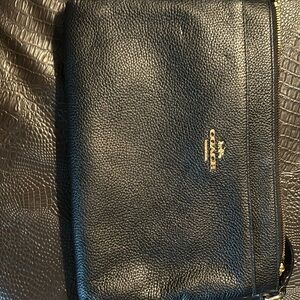 Coach Black and Gold purse